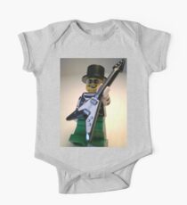 Guitarist Custom Minifigure with Guitar One Piece - Short Sleeve