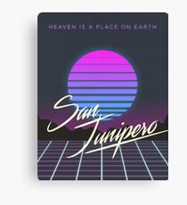 san junipero Canvas Print