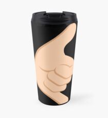 Call Me Sign, Finger Gesture Travel Mug