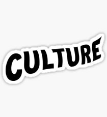 Culture (Migos) White Sticker