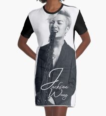 Jackson Wang Got7 T-Shirt Kleid