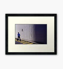 passive Framed Print