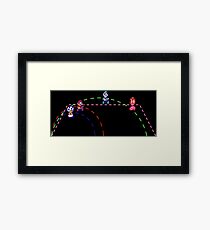 Super Mario Bros 2 Longjump Framed Print