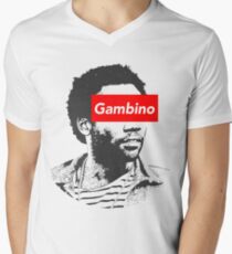 Childish Gambino art Men's V-Neck T-Shirt