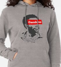 Kindische Gambino Kunst Leichter Hoodie