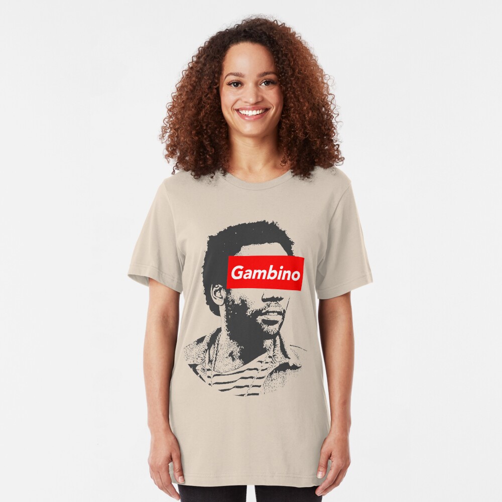 Childish Gambino art Slim Fit T-Shirt