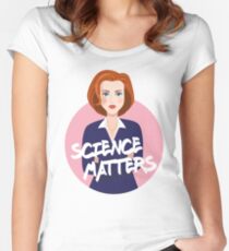 The X-Files Dana Scully Women's Fitted Scoop T-Shirt