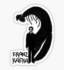 Franz Kafka ink Sticker