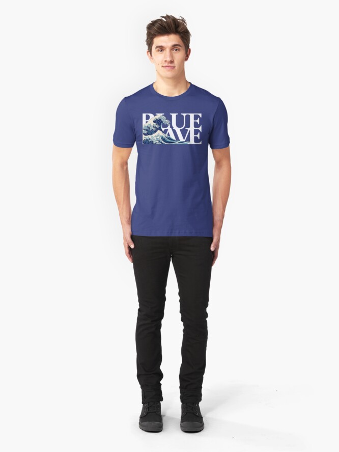 Alternate view of The Blue Wave Slim Fit T-Shirt