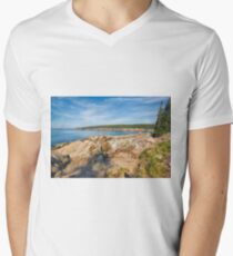Coastal Maine Men's V-Neck T-Shirt