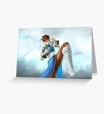 Chun Li Greeting Card