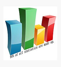 Statistics Photographic Print