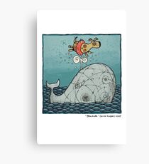Blow hole Canvas Print
