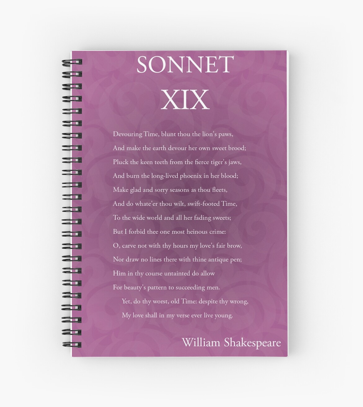 🎉 Sonnet 19. Shakespeare's Sonnet 19: Analysis. 2019-01-07