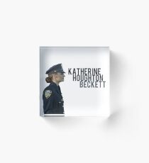 Kate Beckett Acrylic Block