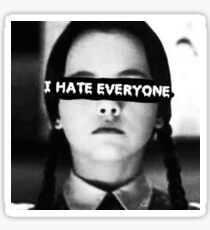 Wednesday Addams Sticker