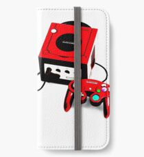 Red Game Cube iPhone Wallet/Case/Skin