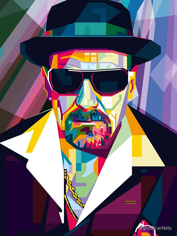 "Pop Art Contemporary Artist Ultimate Gangster Conqr Bright 3d digital