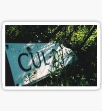 Decadentley, Dilapidated and Culled Sticker
