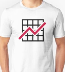 Chart growth profit Unisex T-Shirt