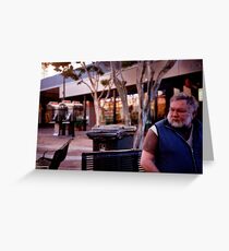 morning in the mall Greeting Card