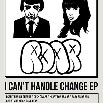 ROAR I Can't Handle Change EP poster Canvas Print for Sale by oscarlobban