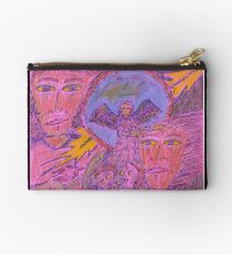 angels wearing wings Studio Pouch