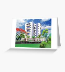 Apartments Greeting Card