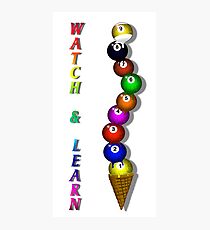9 Ball Challenge Photographic Print