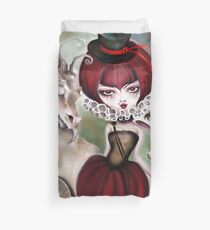 Dragon Lady - Graveyard Grenda & Dragon Duvet Cover