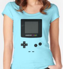 Game Boy Colour Tee Women's Fitted Scoop T-Shirt