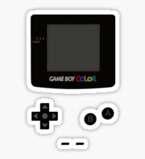 Game Boy Colour Tee Sticker