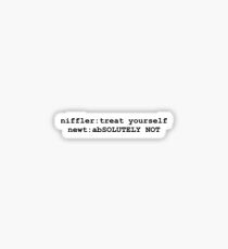 Treat Yourself Sticker