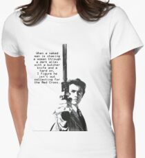 Dirty Harry Charity Women's Fitted T-Shirt