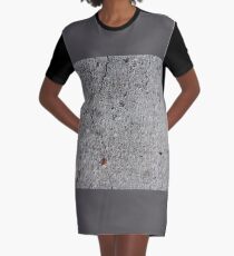cement Graphic T-Shirt Dress