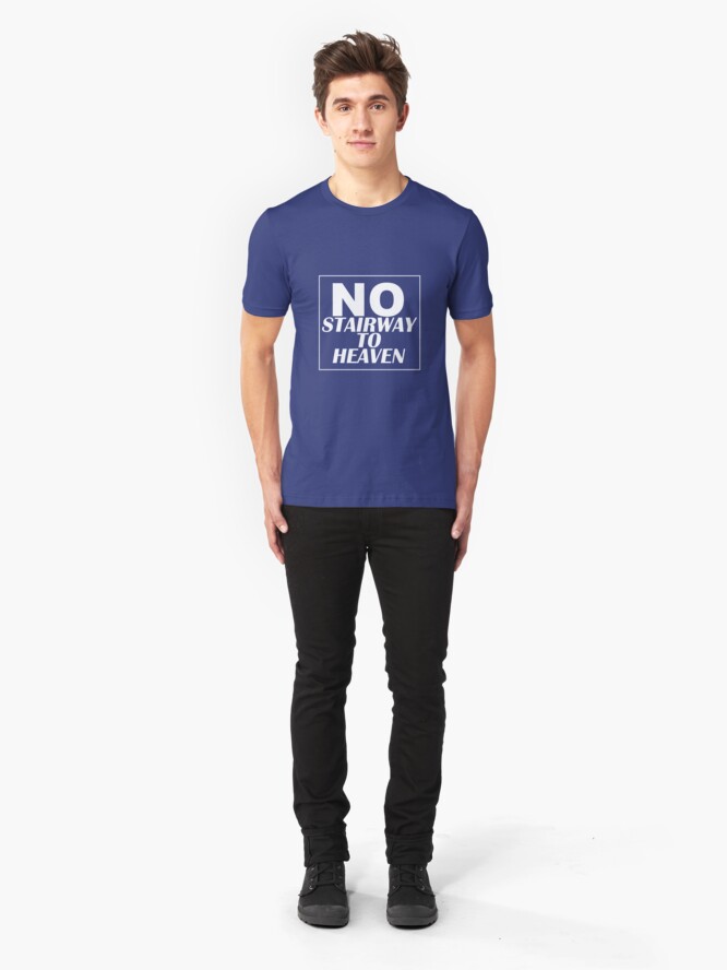 Alternate view of No 'Stairway'! Denied Slim Fit T-Shirt