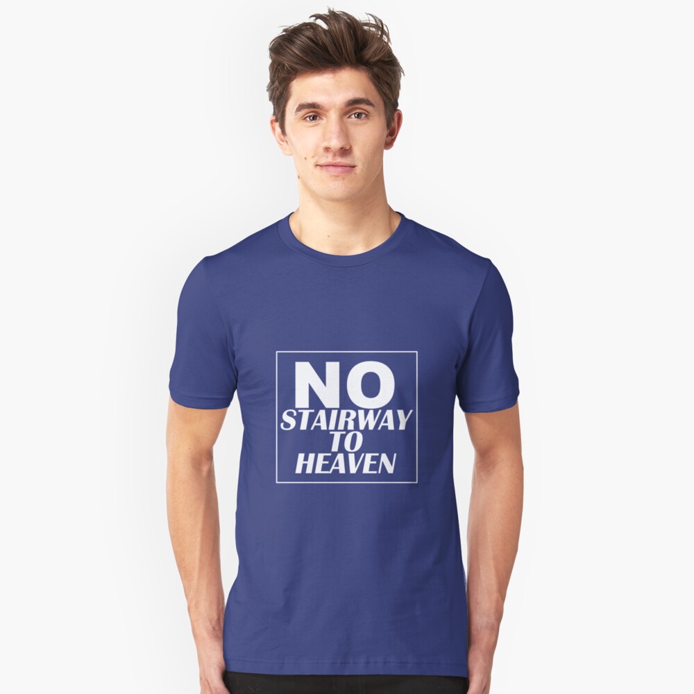 No 'Stairway'! Denied Slim Fit T-Shirt
