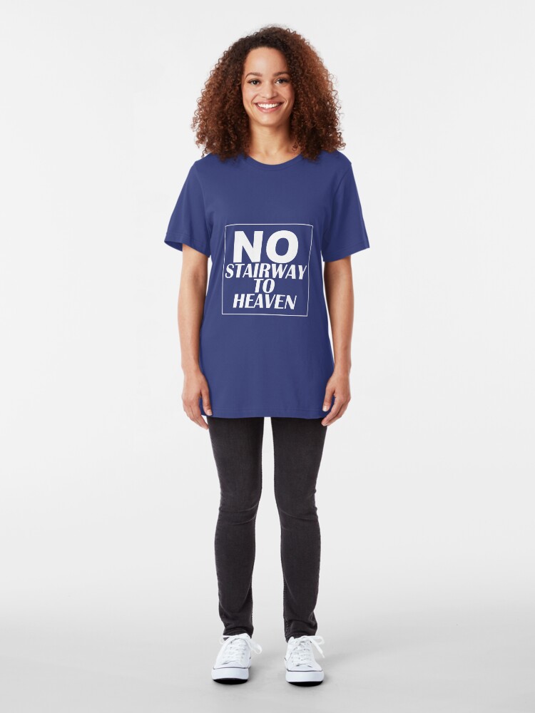 Alternate view of No 'Stairway'! Denied Slim Fit T-Shirt