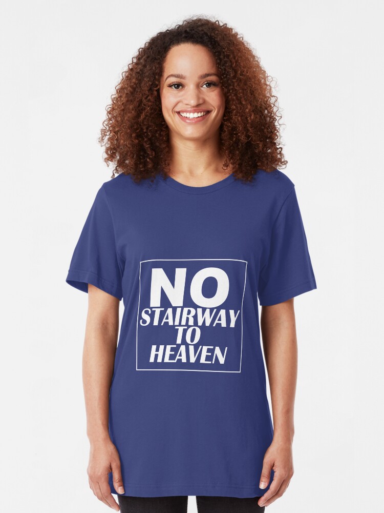 Alternate view of No 'Stairway'! Denied Slim Fit T-Shirt