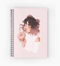 Donut Girl Spiral Notebook
