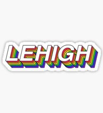 Lehigh Retro Layers Sticker