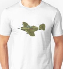 Cartoon Retro Airplane Unisex T-Shirt