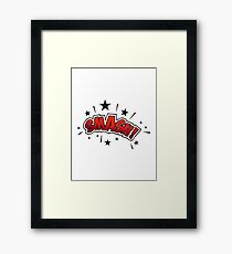 Smash Framed Print