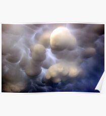 Mammatus clouds Poster