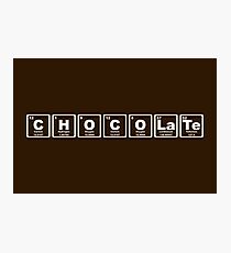 Chocolate - Periodic Table Photographic Print