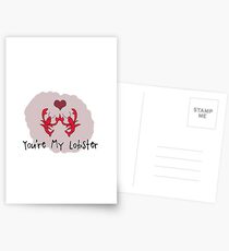 You're my lobster 2 Postcards