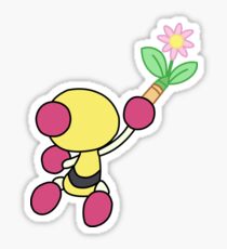 Yellow Bomberman - Super Bomberman R Sticker