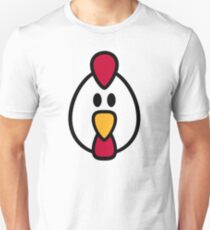 Chicken head face Unisex T-Shirt