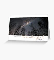 Wonderful New Year Greeting Card