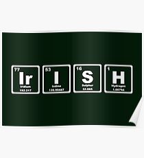 Irish - Periodic Table Poster